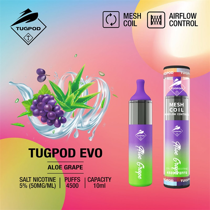 Tugpod EVO Disposable Vape Kit 4500 Puffs 10ml