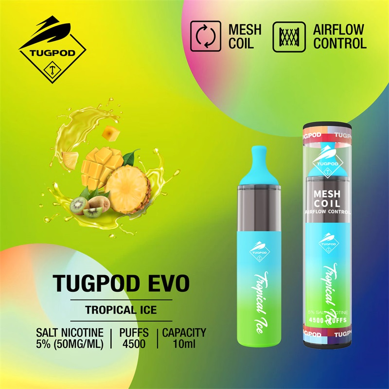 Tugpod EVO Disposable Vape Kit 4500 Puffs 10ml