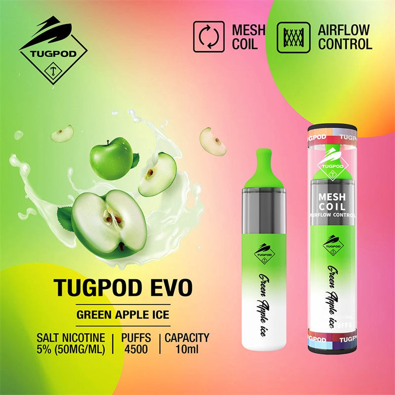 Tugpod EVO Disposable Vape Kit 4500 Puffs 10ml