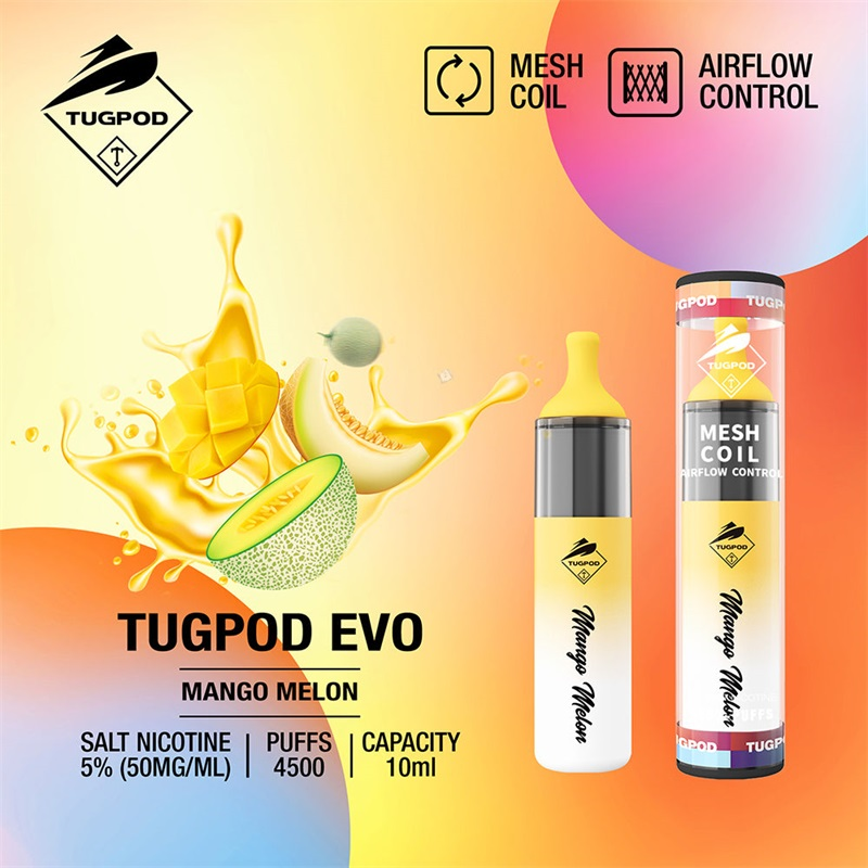 Tugpod EVO Disposable Vape Kit 4500 Puffs 10ml