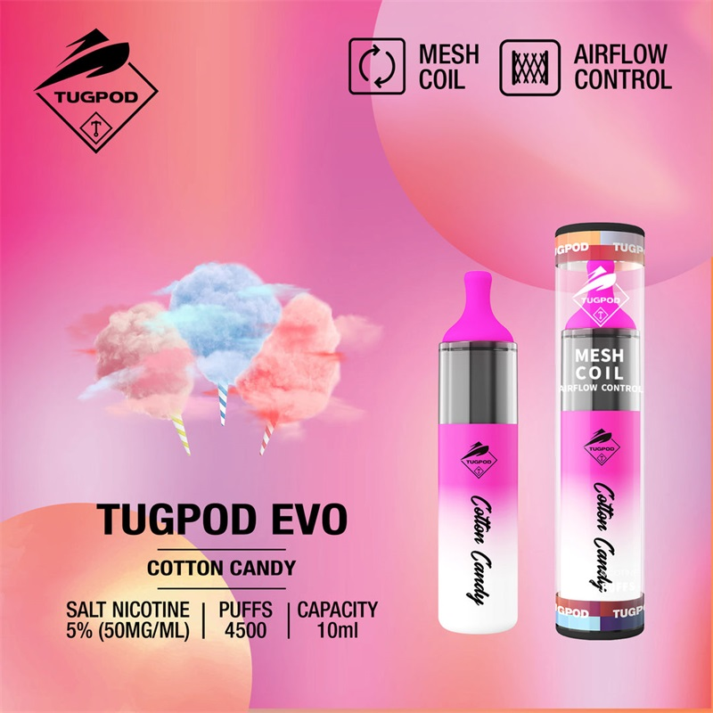 Tugpod EVO Disposable Vape Kit 4500 Puffs 10ml