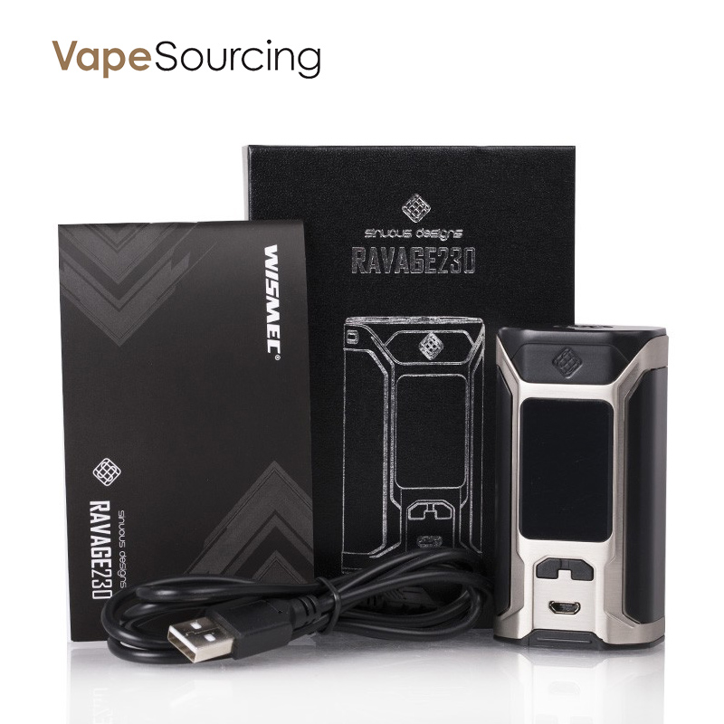 Wismec SINUOUS RAVAGE230 TC Box Mod