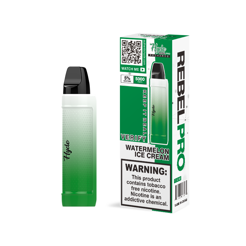 Hyde Rebel Pro Rechargeable Disposable Kit 5000 Puffs 600mAh