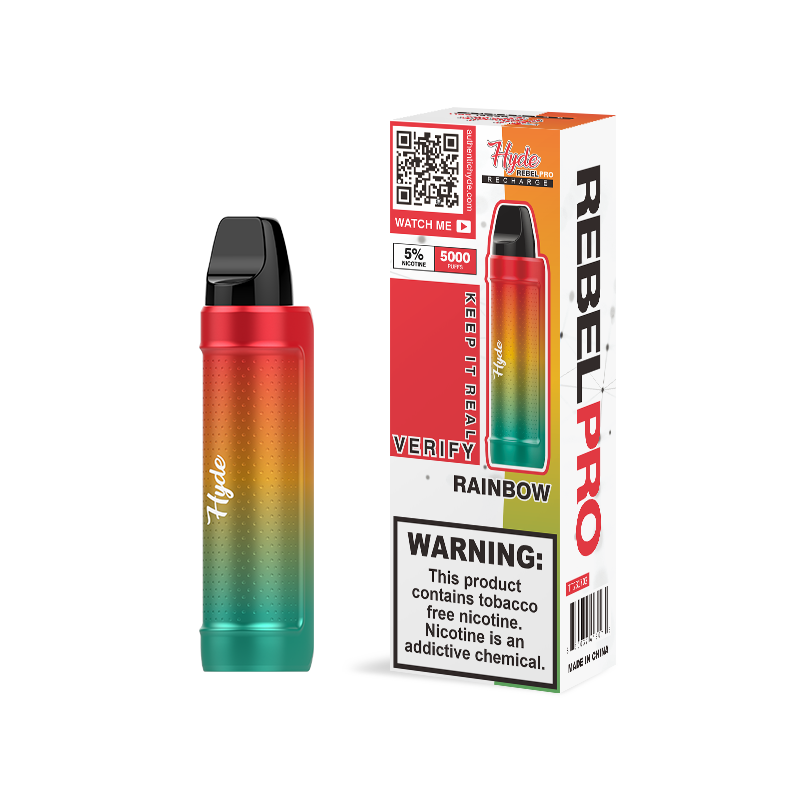 Hyde Rebel Pro Rechargeable Disposable Kit 5000 Puffs 600mAh