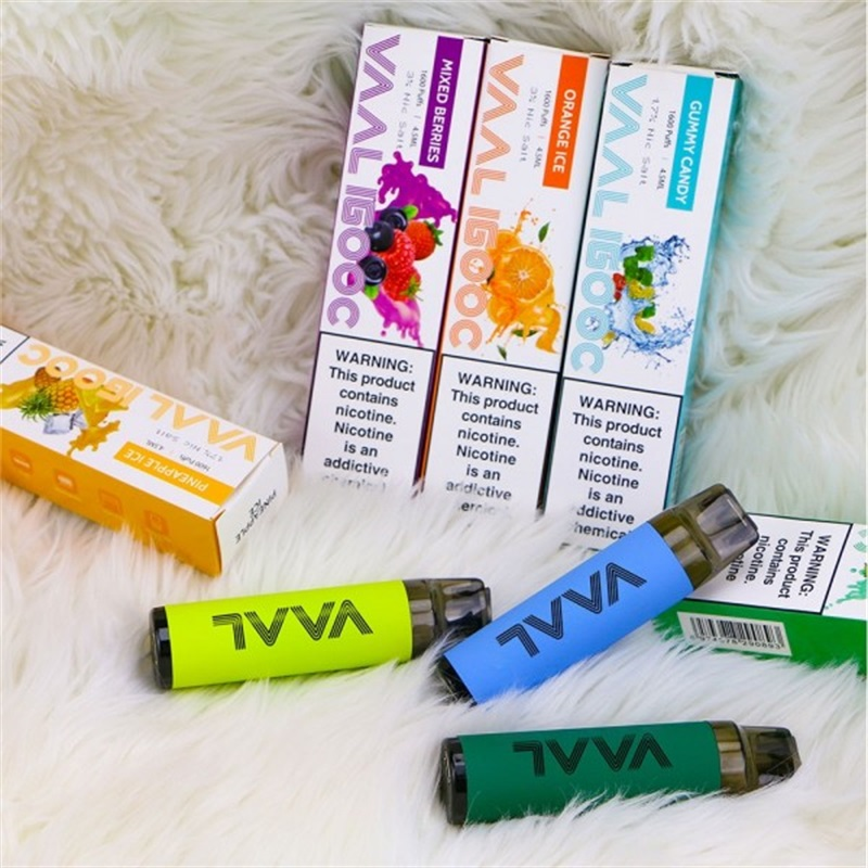 VAAL 1600C Disposable 1600 Puffs 850mAh (replaceable&rechargeable)