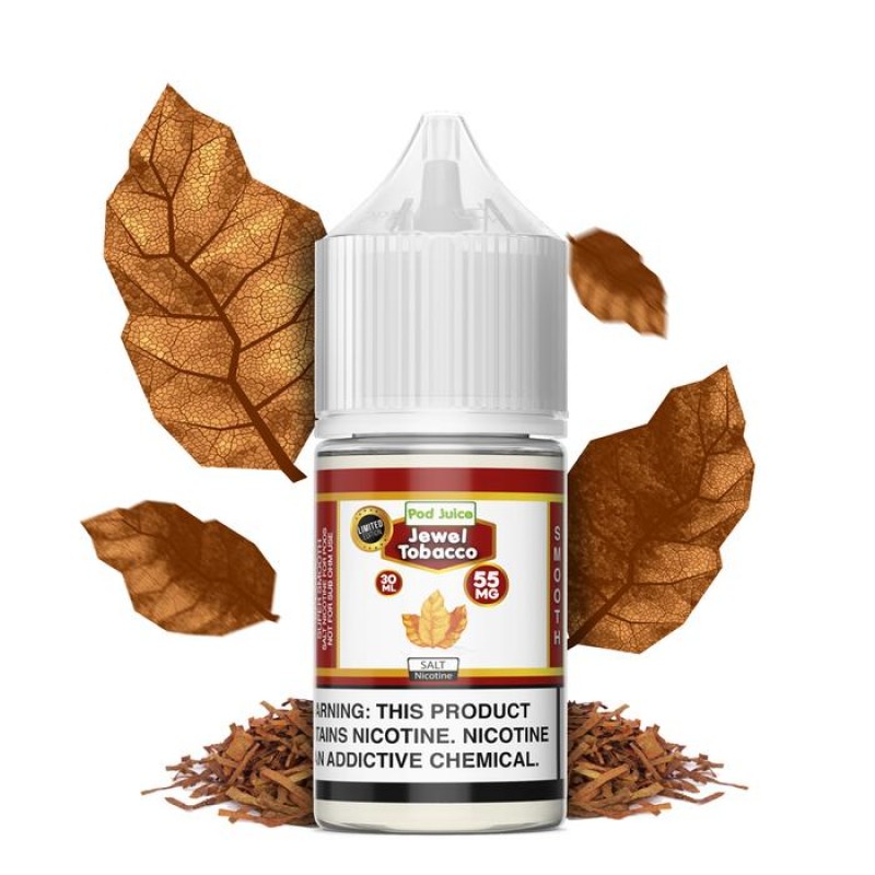 Pod Juice Salts Series Jewel Tobacco E-juice 30mL