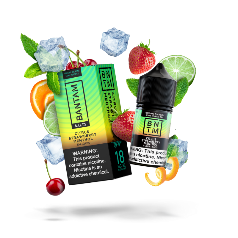 Bantam Citrus Strawberry Menthol Salts E-Juice 30ml