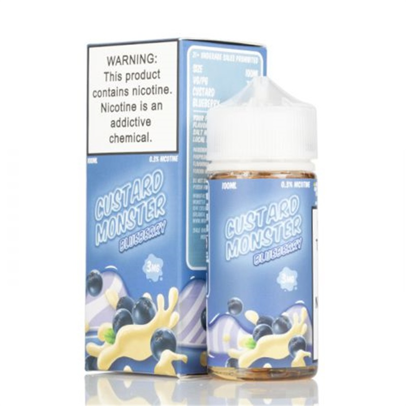 Jam Monster Custard Monster Blueberry E-juice 100ml