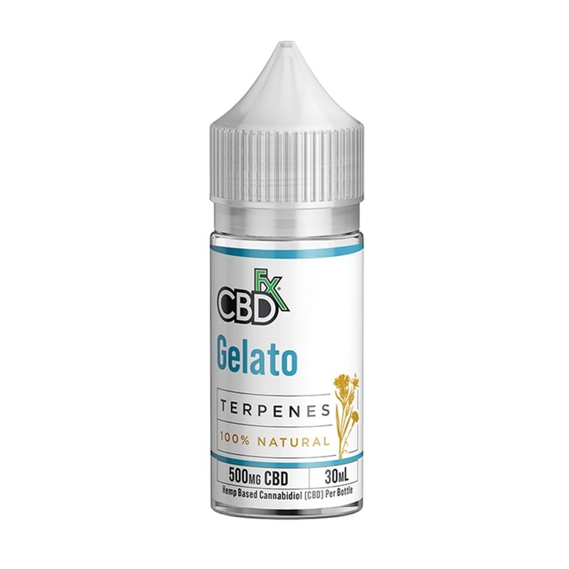 CBDfx Gelato Isolate CBD Terpene Vape E-juice