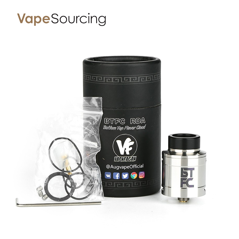 AugVape BTFC RDA 25MM Rebuildable Dripping Atomizer