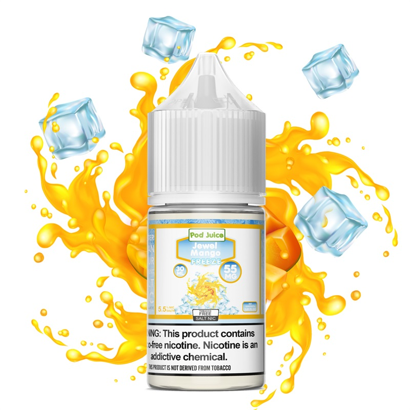 Pod Juice Salts Series Jewel Mango Freeze Tobacco-...