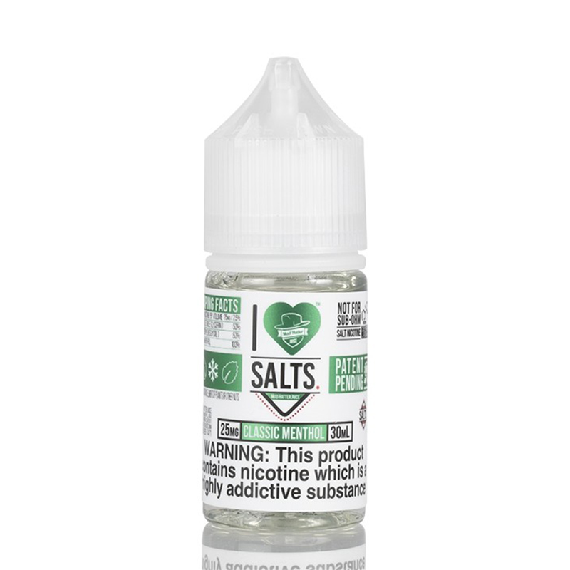 I Love Salts Classic Menthol E-juice 30ml