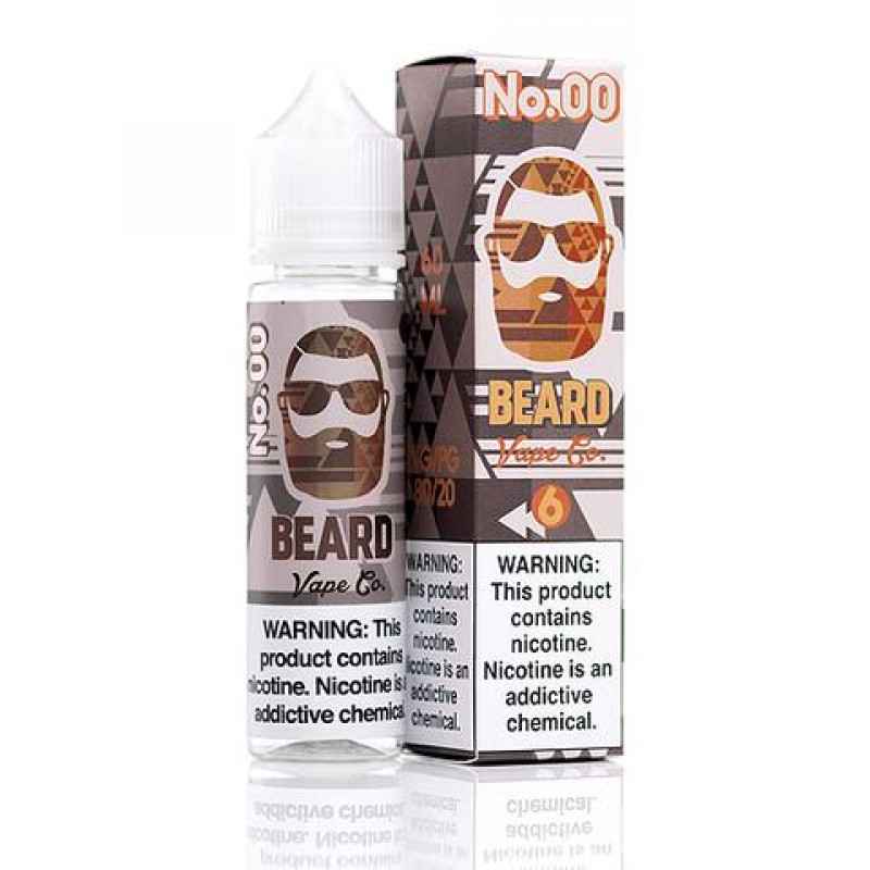 Beard Vape Series NO.00 Cappuccino Tobacco E-Juice 60ML