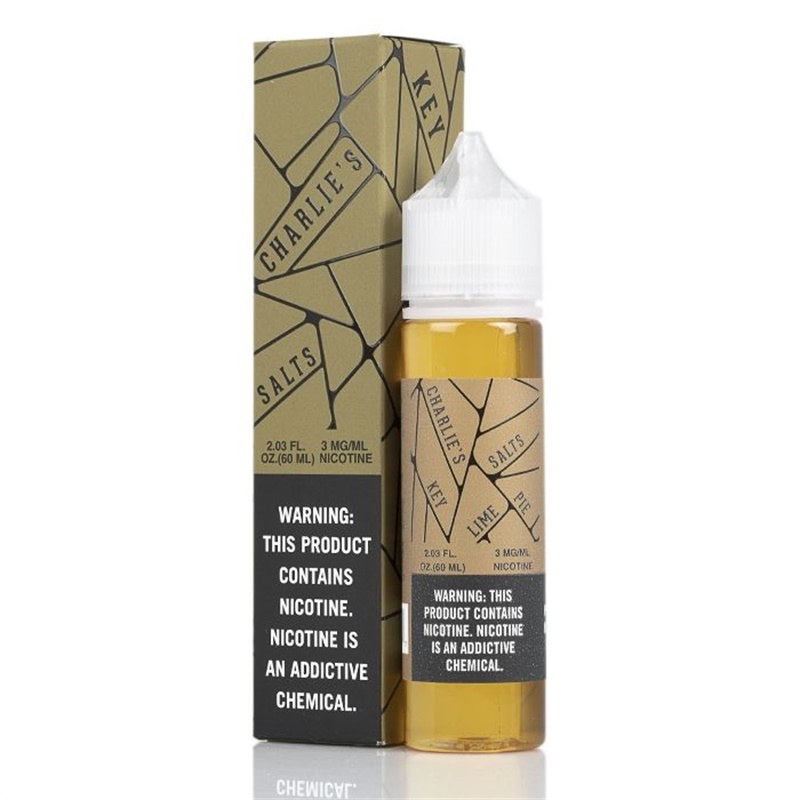 Charlie's Chalk Dust Salts Gold Key Lime Pie E-juice 60ml