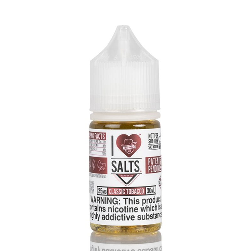 I Love Salts Classic Tobacco E-juice 30ml