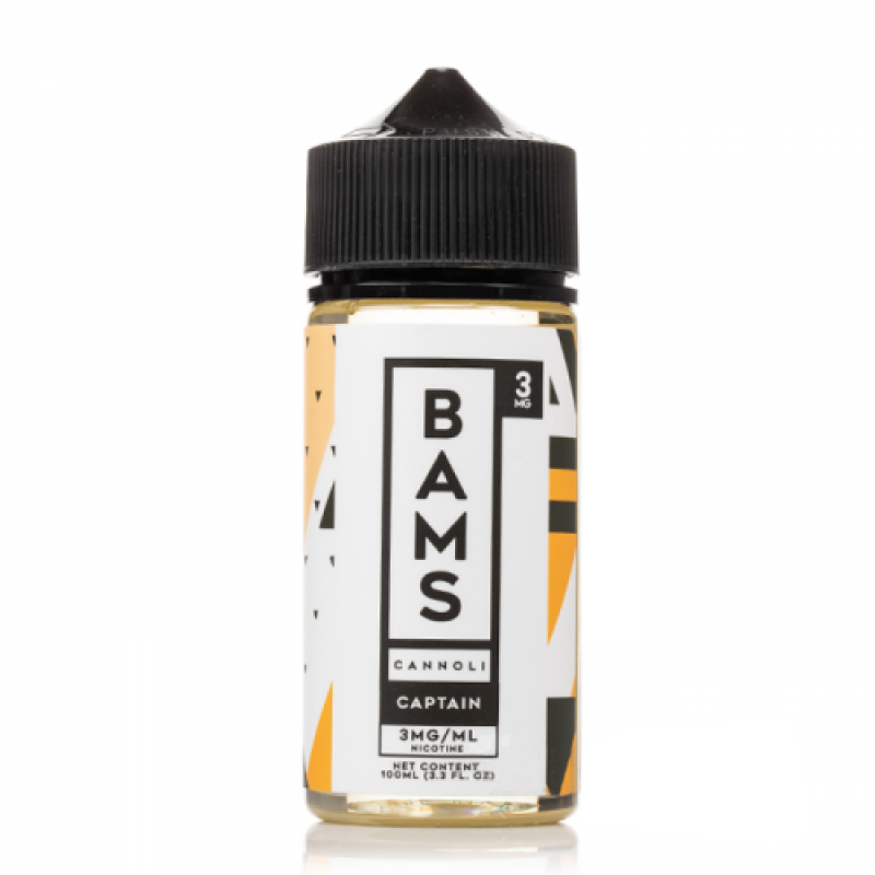 Bam Bam's Cannoli Captain's Cannoli E-juice 100ml