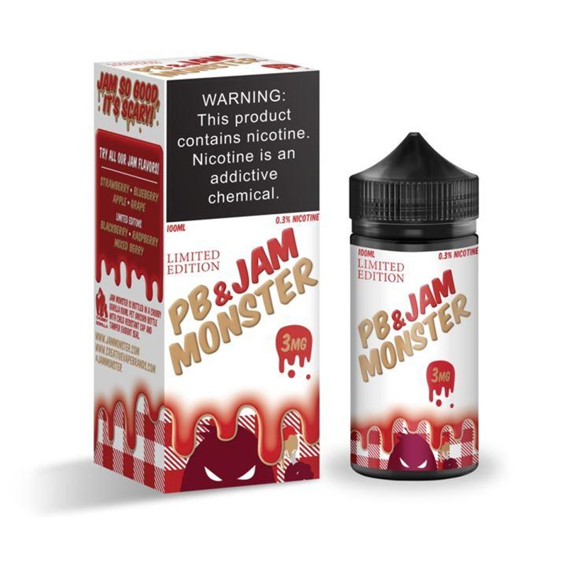 PB & Jam Monster Strawberry E-juice 100ml