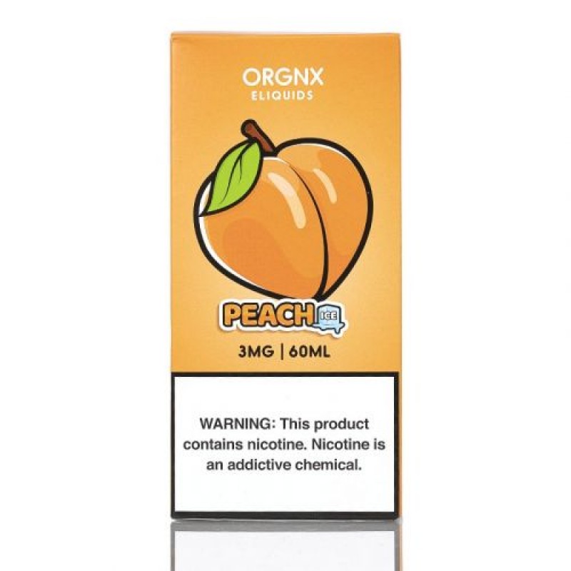 Orgnx Eliquids Peach Ice E-Juice 60ml