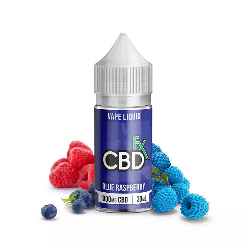 CBDfx Blue Raspberry Vape Series CBD E-juice 30ml