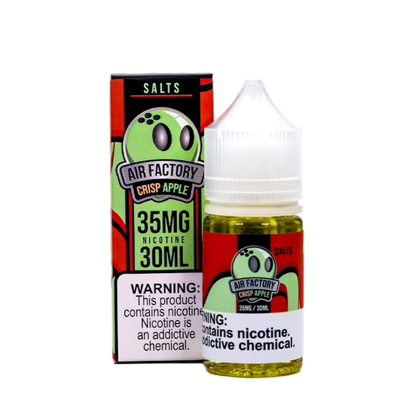 Air Factory Salts Crisp Apple E-juice 30ml