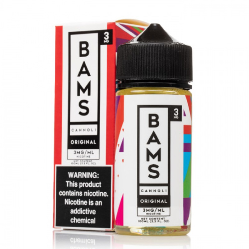 Bam Bam's Cannoli Original Cannoli E-juice 10...