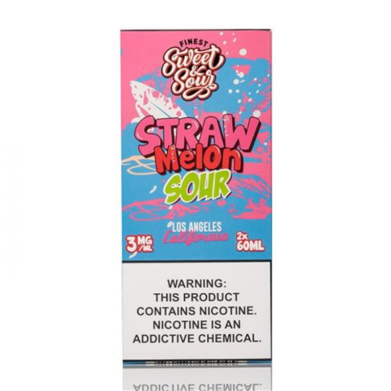 The Finest Sweet & Sour Straw Melon Sour Belts E-juice 120ml