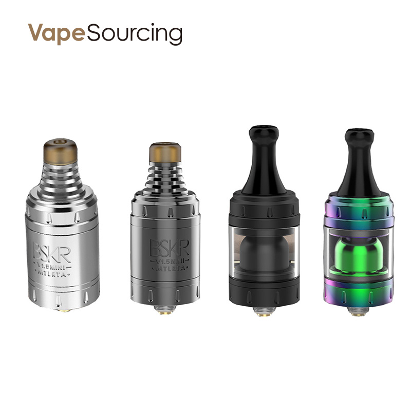 Vandy Vape Berserker V1.5 Mini MTL RTA Atomizer-2.5ml-Stainless Steel