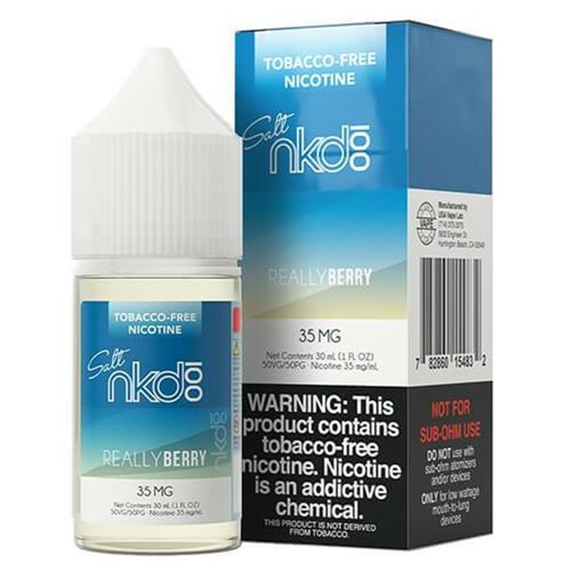 Naked Tobacco Free Nicotine Salt Series Really Berry E-juice 30ml