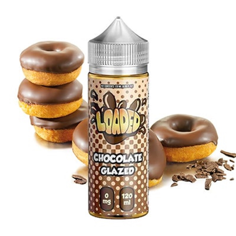 Loaded Ruthless Vapors Chocolate Glazed Donut E-juice 120ml