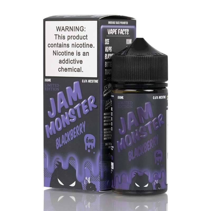 Jam Monster Blackberry Vape E-juice 100ml