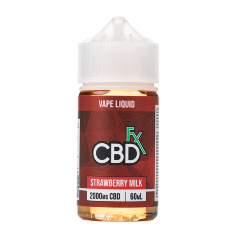 CBDfx Strawberry Milk Vape Series CBD E-juice 30ml