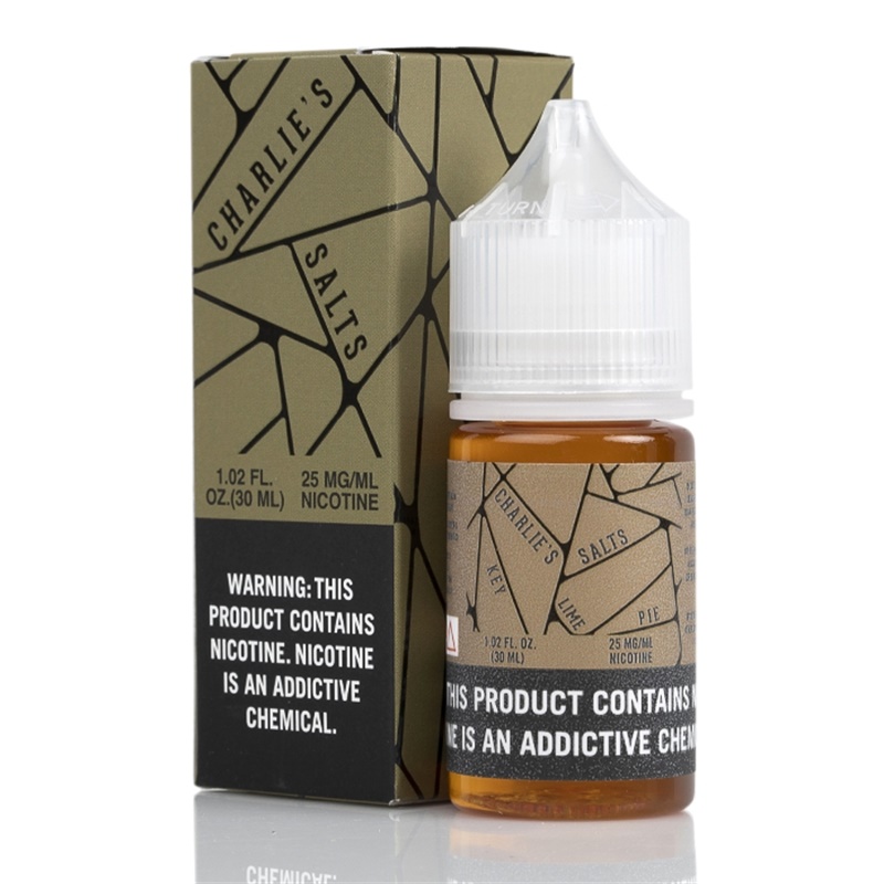 Charlie's Chalk Dust Salts Gold Key Lime Pie E-juice 30ml