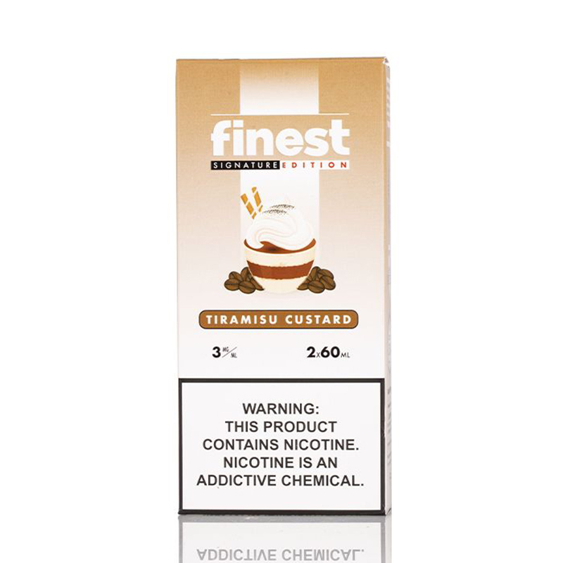 The Finest Signature Edition Tiramisu Custard E-juice 120ml