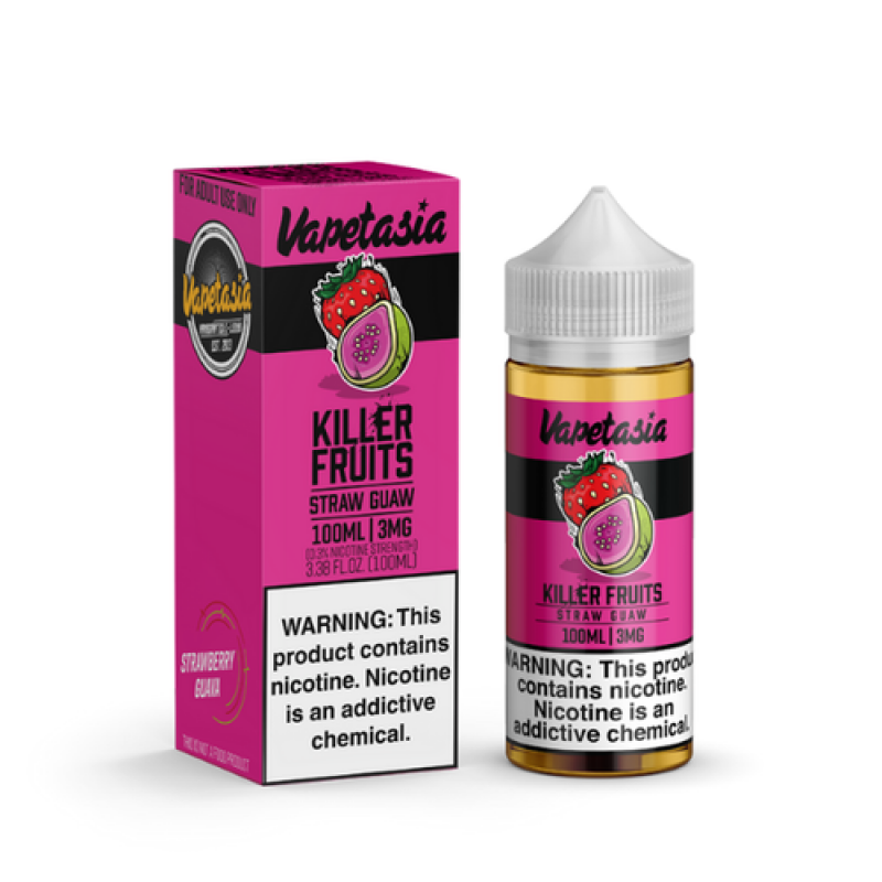 Vapetasia Synthetic Killer Fruits Straw Guaw E-juice 100ml