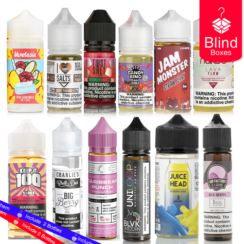 E-Juice Blind Box (with 2 Bottles) Shipping From USA