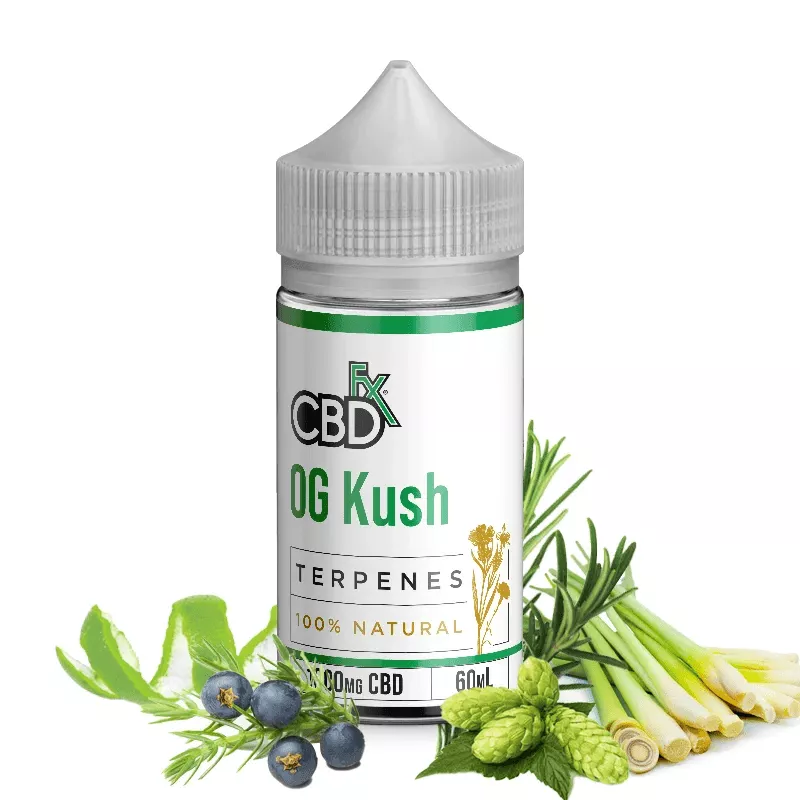 CBDfx OG Kush Isolate CBD Terpene Vape E-juice