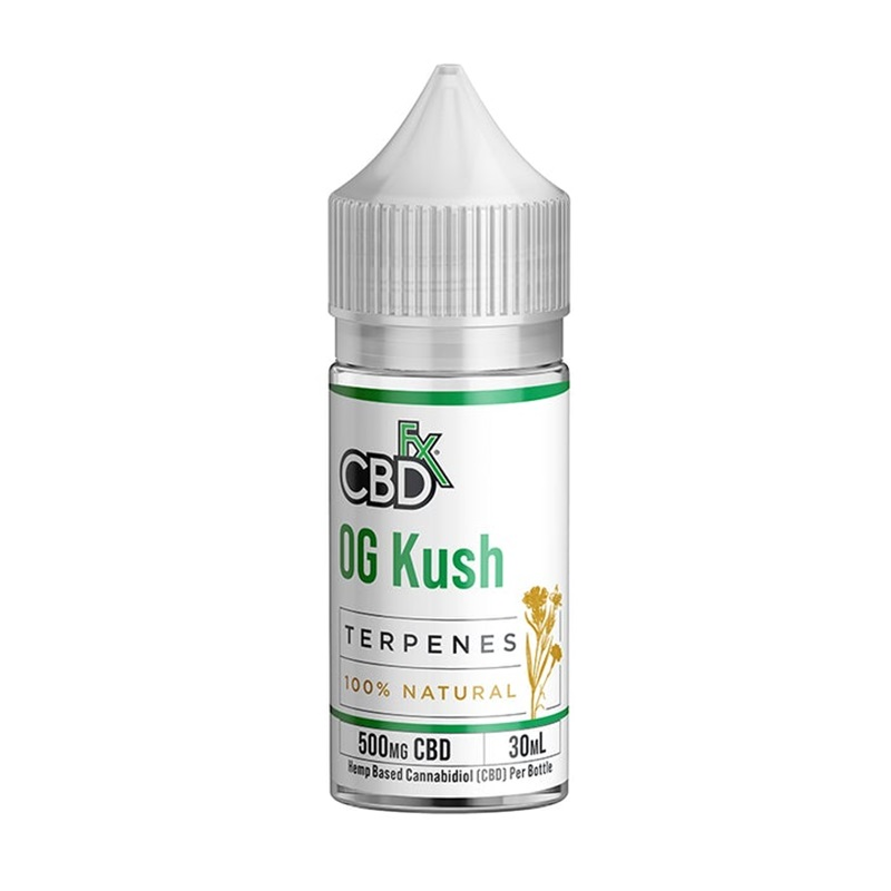 CBDfx OG Kush Isolate CBD Terpene Vape E-juice