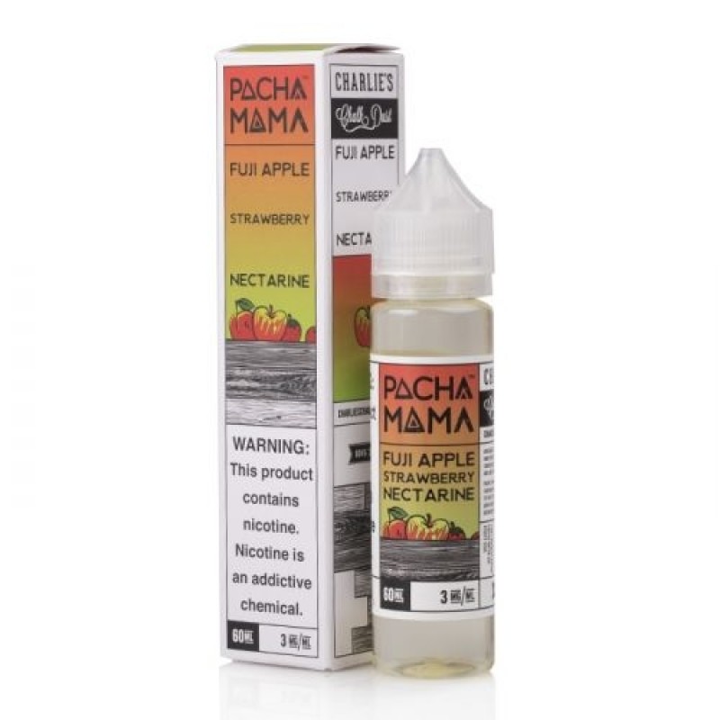 Pachamama Fuji Apple Strawberry Nectarine E-juice 60ml