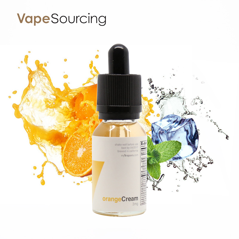 MyVapors E-Juice Orange Cream (U.S.A. Warehouse)