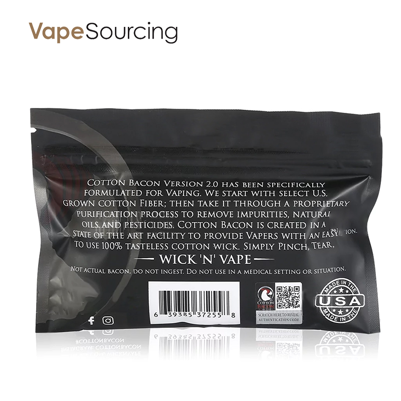 Wick N Vape Cotton Bacon V2 (10pcs/pack)