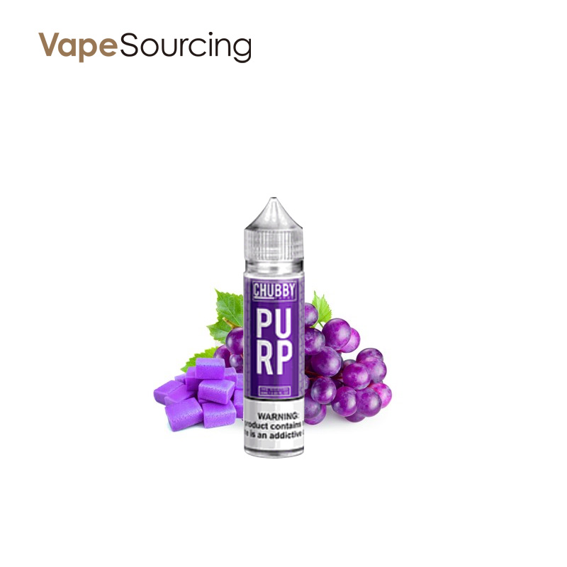 Chubby Bubble Vapes Bubble Purp E-Juice 60ml (U.S.A. Warehouse)