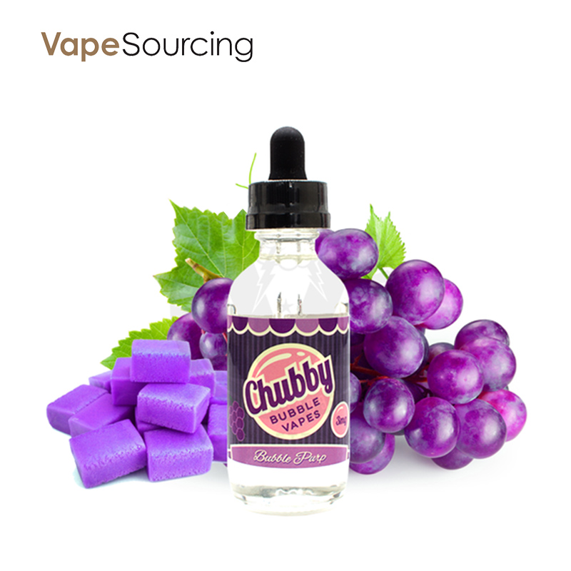 Chubby Bubble Vapes Bubble Purp E-Juice 60ml (U.S.A. Warehouse)