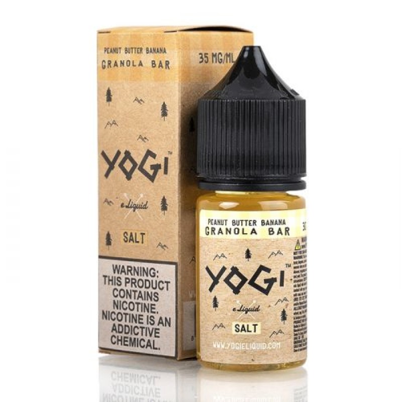 Yogi Salts Peanut Butter Banana Granola Bar E-juice 30ml