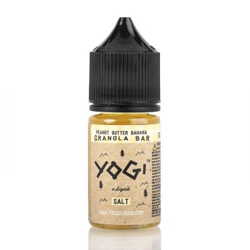 Yogi Salts Peanut Butter Banana Granola Bar E-juice 30ml