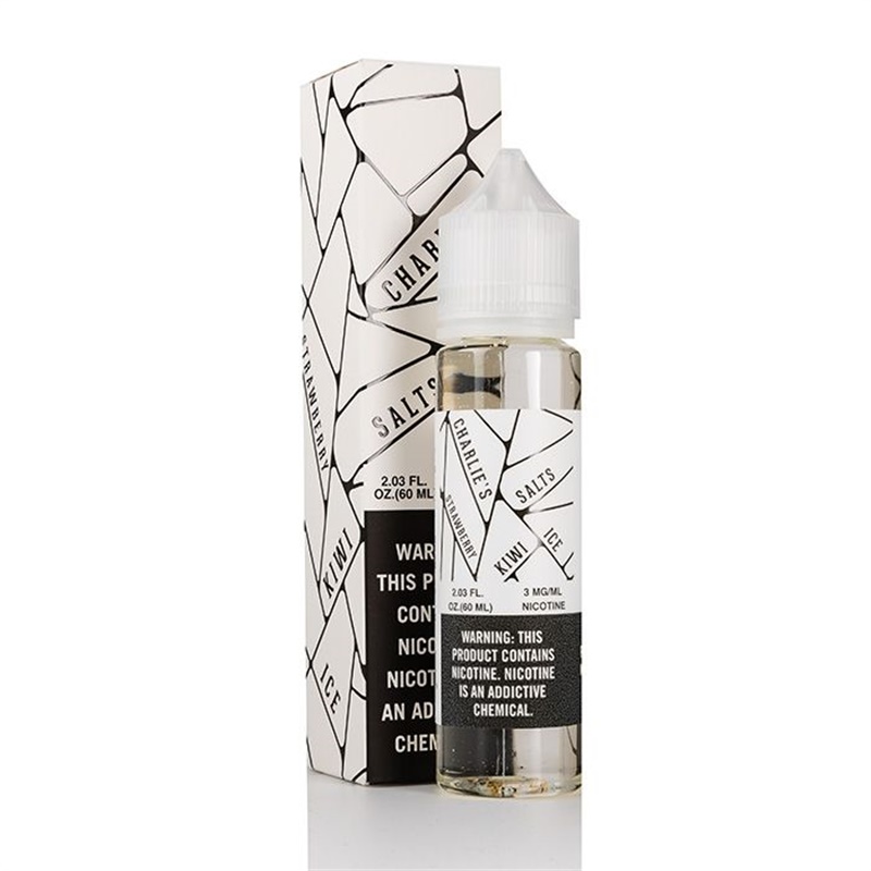 Charlie's Chalk Dust Salts White Strawberry Kiwi Ice E-juice 60ml