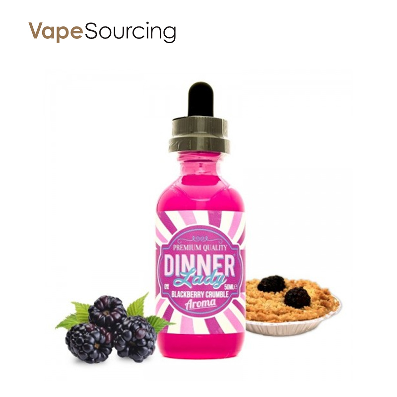 Dinner Lady Blackberry Crumble E-juice 60ml(U.S.A. Warehouse)