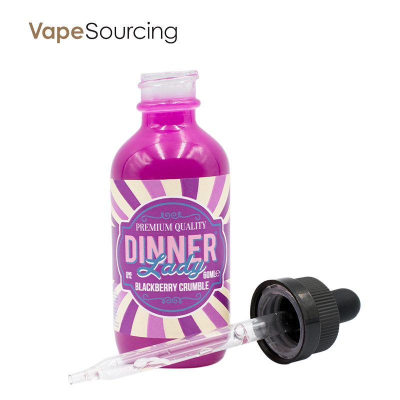 Dinner Lady Blackberry Crumble E-juice 60ml(U.S.A. Warehouse)