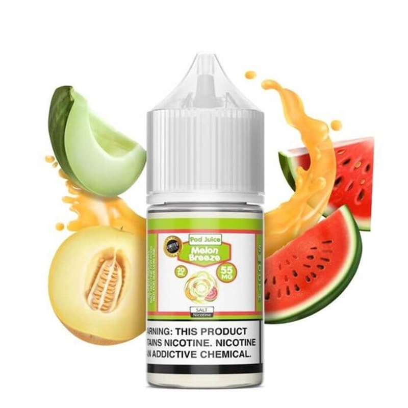 Pod Juice Salts Series Melon Breeze E-juice 30ml