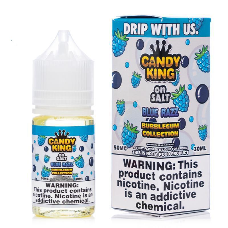 Candy King On Salt Blue Razz Bubblegum E-juice 30m...