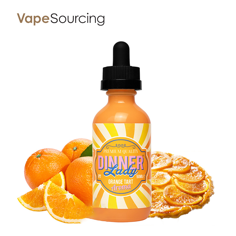 Dinner Lady Orange Tart E-juice 60ml(U.S.A. Warehouse)